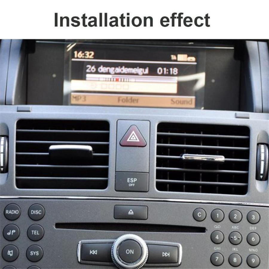 Front Air Conditioner Vent Tab Clip Paddle For Benz W204 C260 C300 GLK200 GLK300