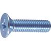 TRUSCO Countersunk Head Machine Fully M10 X 12 X 3 Pack Screws, Unichrome, Threaded, 25mm, Pieces, B02-1025 (Case Sold)