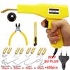 50W Plastic Welding Machine Car Bumper Repair Kit Hot Stapler Hot Air Gun Crack Repair for Removing Body Dent Cracks