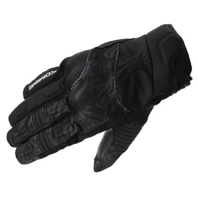Защитные зимние перчатки для мотоциклов Hannibal Black Marble 2XL GK-8184