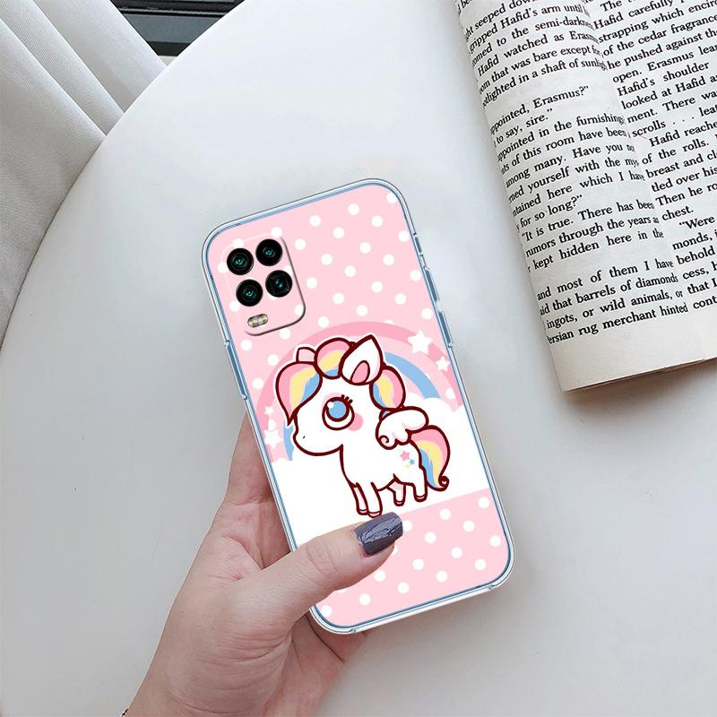 RP14 Cartoon Unicorn Phone Case for Motorola Moto G10 G20 G30 G31 G32 G34 G35 G41 G42 G50 G51 G52 G55 G60 G60S G62 G71 G72 G75