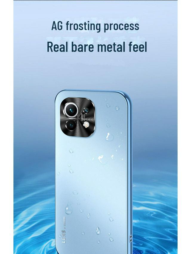 Матовый металлический чехол для объектива Xiaomi 11 — подходит для Xiaomi 14 Pro/12X/11, высококачественный гальванизированный защитный чехол