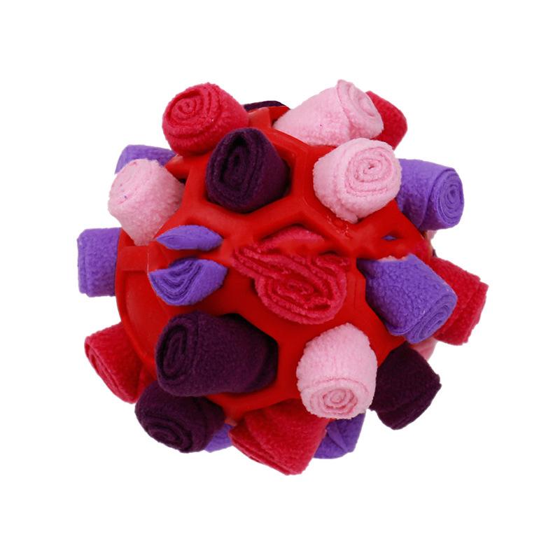 Портативный креативный резиновый мяч, прочные навыки собирательства, игрушки-головоломки, образовательный реквизит, игрушка для собаки, тренировочная игрушка