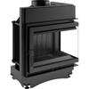 Cast Iron Fireplace Insert KRATKI MAJA Right Power 8 kW  Ø200 Mounting Kit