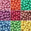 3 мм 30 шт./пакет деревянные жемчужные окрашенные круглые бусины для DIY ожерелья, браслета, изготовления ювелирных изделий
