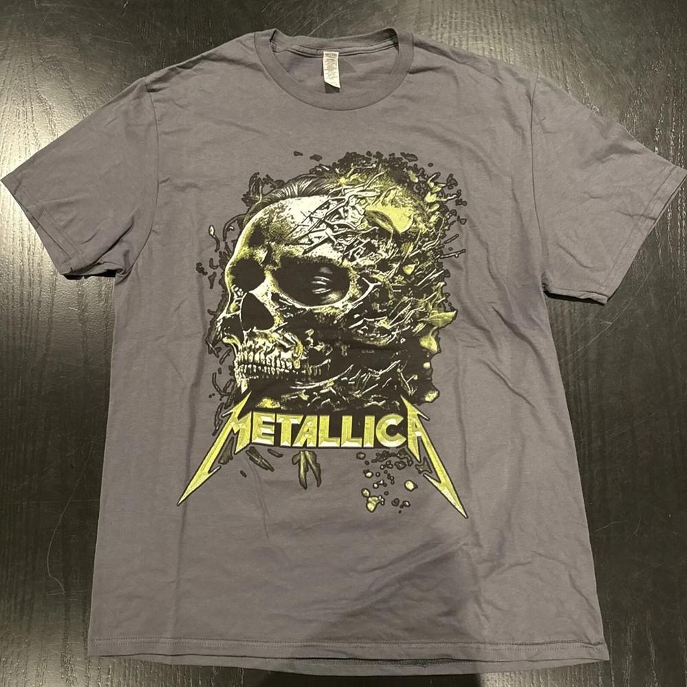 Metallica M72 Мировой Тур 2025 Графическая Футболка Рок-Группа S–4XL Репринт Унисекс