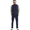 Under Armour Однотонный мужской жилет с воротником-стойкой и карманом на молнии, темно-синий 1378497-410