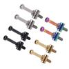 2pcs M5x40mm Ti Alloy Bike Seat Post Fixing Bolts Bike Seatpost Screws Cycling Accessories for Bike 