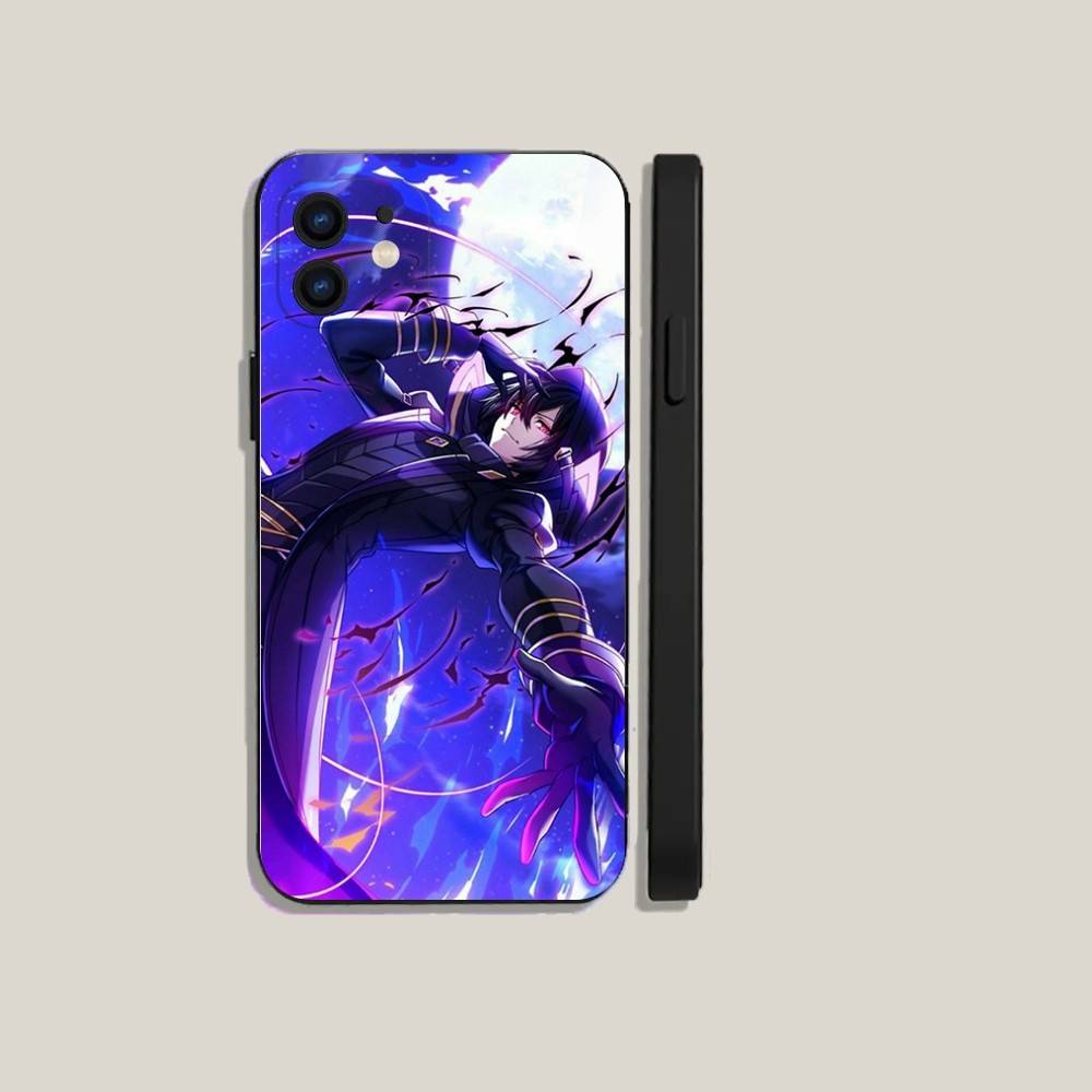 The Eminence in Shadow Phone Case For iPhone16,15,14,13,12,11,Plus,Pro Max,XS,X,XR,SE,Mini,8,7 Soft Silicone Black Cover