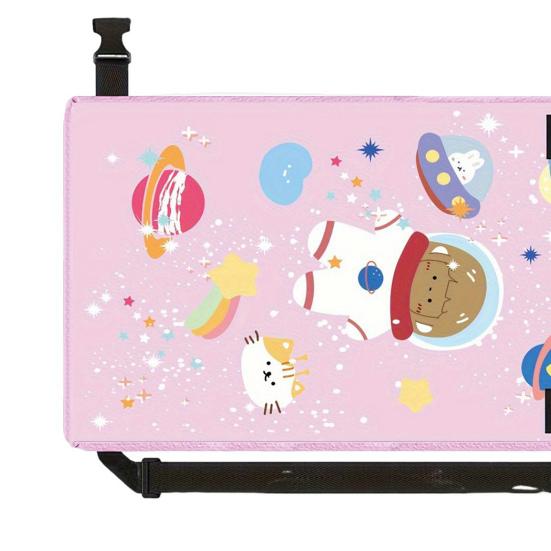 Портативный удлинитель сиденья самолета для малышей, регулируемый, легкий, складной, для дальних полетов, подставка для ног для малышей