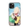 WD30 One Punch Man Black Sofe Case for Samsung Note 20 Lite S24 Ultra S23 A03 A05 A06 A11 A71 A15 A16 A13 A24 A25 A33 A52 A53 A50 M55 M35 Plus