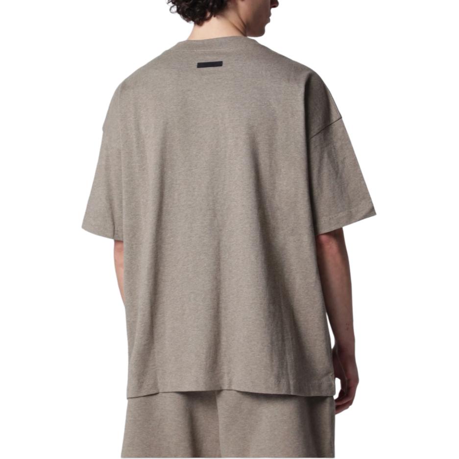 Fear of God Essentials Классическая футболка Homestead Heather Унисекс Топы Бежевый 125AS264172F