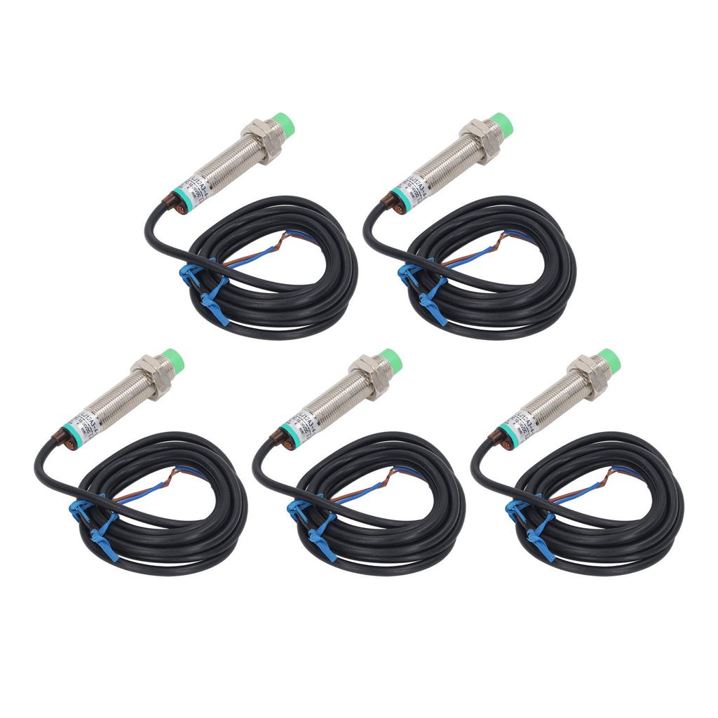 5PCS 2 Wire NO Proximity Switch Distance Detection Approach Sensor Normally Open 10‑36VDC