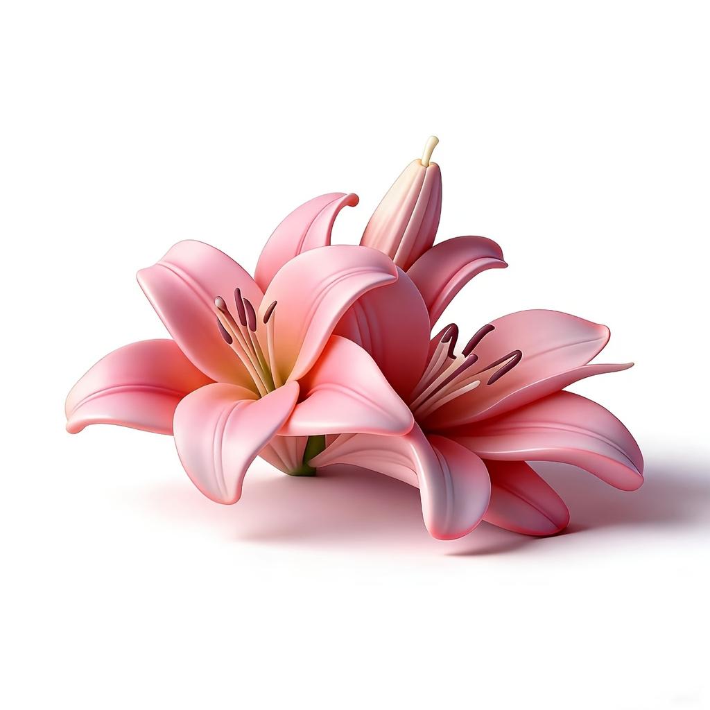 1 Realistic Lily Silicone Mold - Reusable, Non-stick Petal and Leaf Mold for Clay/resin/candle/soap/plaster Crafts, DIY Projects, Wedding Decorations