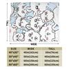 Плед Чиикавы Момонги Фланелевый Текстильный Декор Многофункциональные Супермягкие Пледы для Постельного Белья Спальни Покрывала