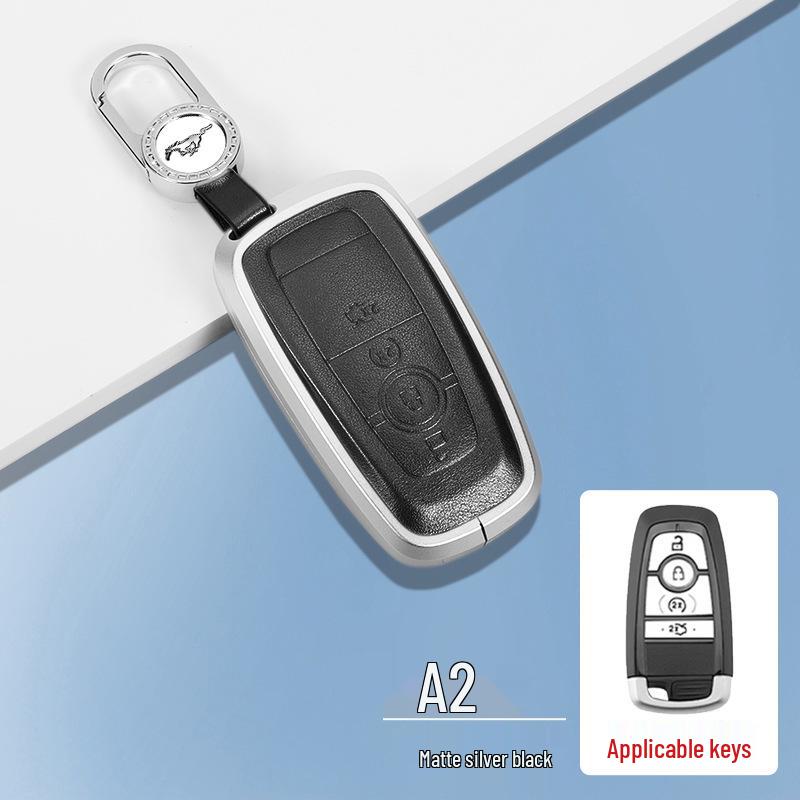 Metal Protective Key Shell for 2015-2017 Ford Mustang - Unisex Design