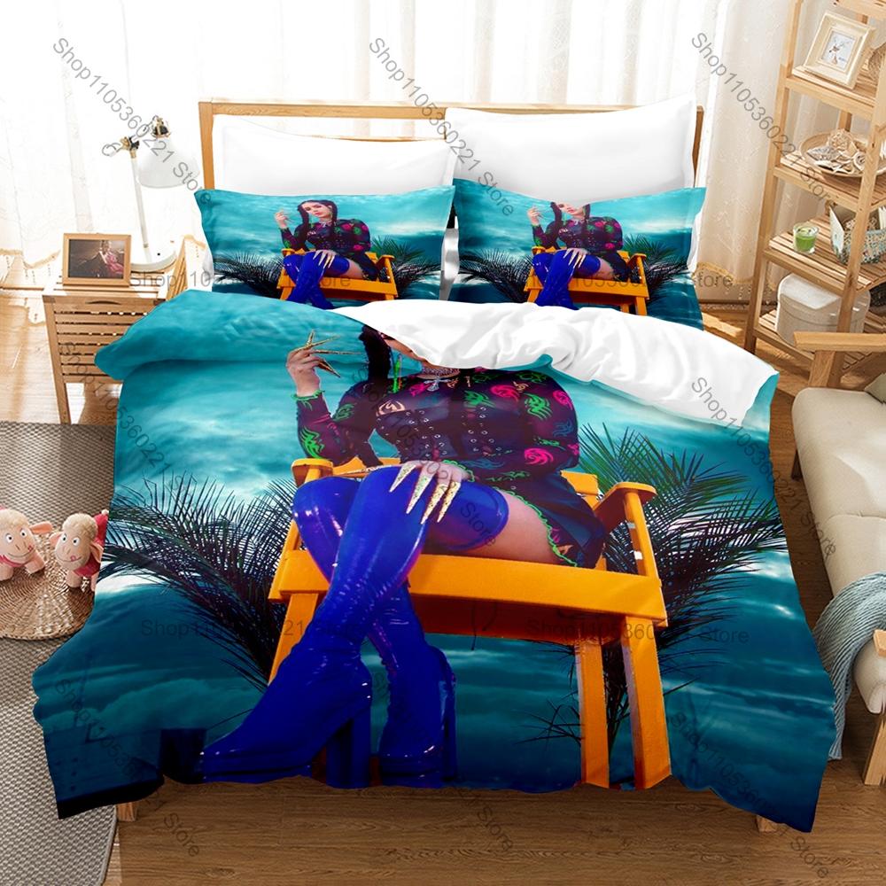 Kim Loaiza X Amor Album Me Perdiste No Seas Celoso HD Print Bedding Set Duvet Cover + 2 Pillowcases Latin Music Fan Soft Bed