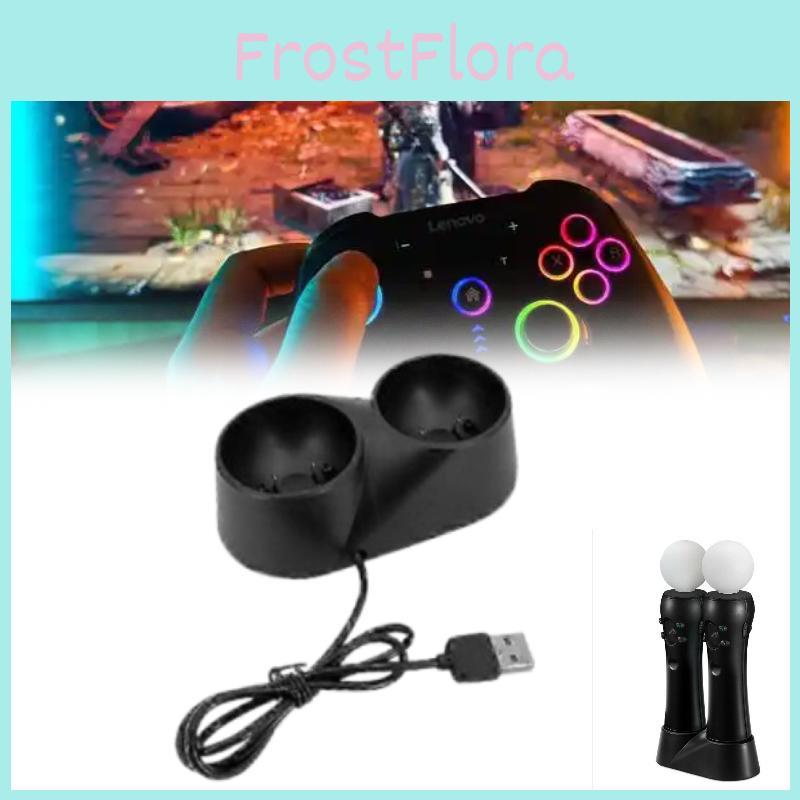 Зарядная док-станция для PS4VR с быстрой зарядкой для контроллеров PS4 Move VR, подходит для игровых энтузиастов