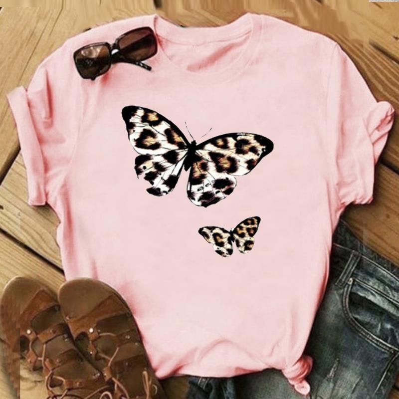 (Азиатский размер)Футболка с надписью «Любовное письмо» и цветочным принтом, милая, сладкая, модная футболка, повседневная, с коротким рукавом, женская, с принтом, женская, графическая футболка