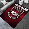 Custom Name Fc Heidenheim Carpet Rug For Living Room Bedroom Home Sofa Decorationkids Play Nonslip Floor Mat