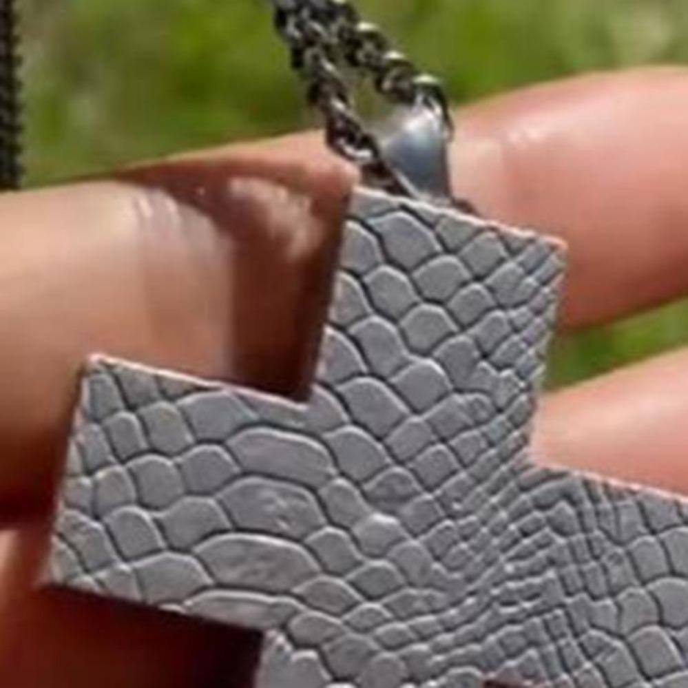 Ожерелье с подвеской в виде десяти персонажей, дизайн, напечатанный на 3D-принтере, кулон для шеи, ручная работа, косплей-украшение, модные аксессуары