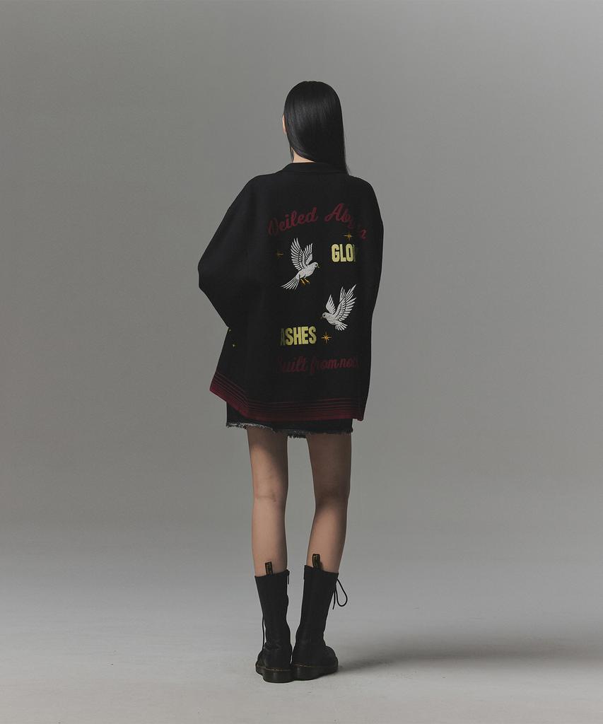 Not4Nerd Свитер-дождевик Glory Knit Drizzler Jacket - Черный