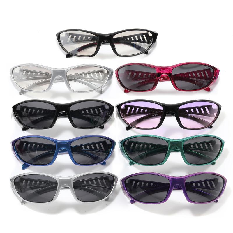 Новые солнцезащитные очки Y2K для мужчин и женщин, спортивные очки для велоспорта, солнцезащитные очки для мужчин и женщин, очки с ощущением технологии