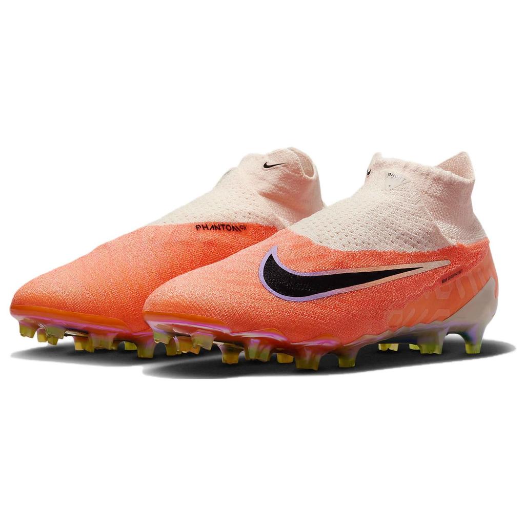 Nike Кроссовки унисекс Phantom GX Elite DF NU FG Guava Ice Оранжевый Черный DZ3487-800