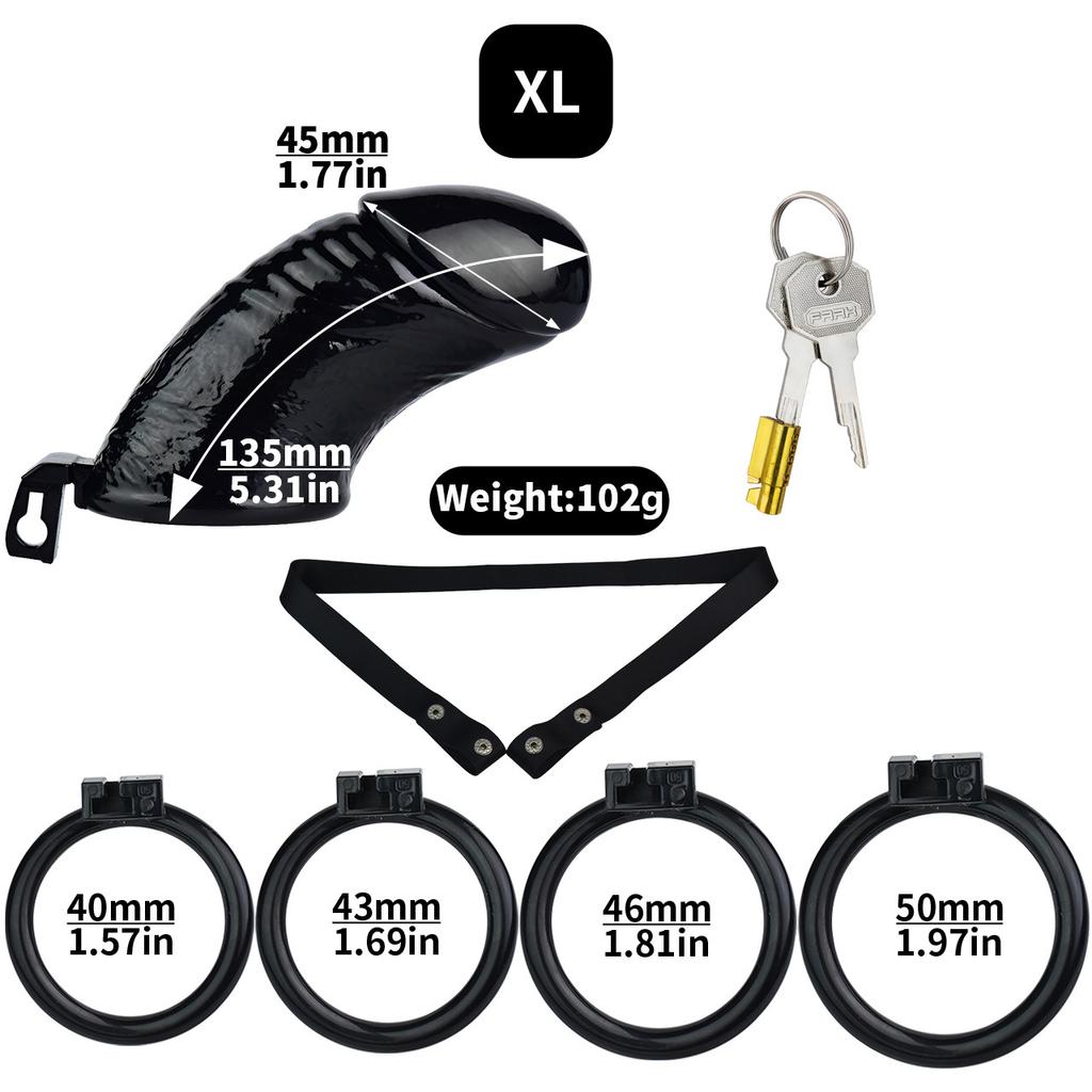 Мужской замок для пениса, носимый из смолы, замок CB, черный замок для пениса, гей-рогоносец, БДСМ, секс-игрушки, пояс верности