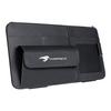 Fumezu Car Sun Visor Pocket for Car Storage Bag with Leather Easy Holds Parking and Other Small Black Harrier, Multi-Functional Finish, Installation,
