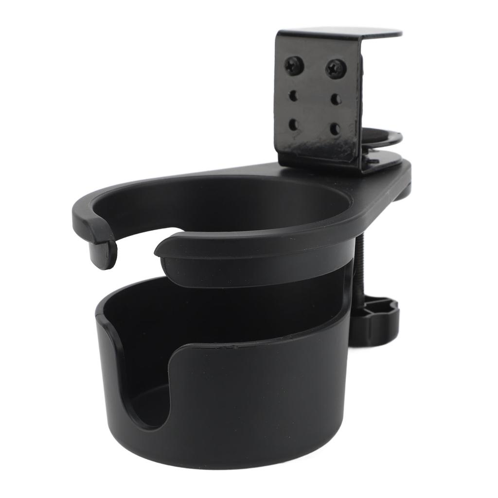 Desk Cup Holder Rotating Clip On Bottle Organizer Storage Rack for Coffee Drink Mugs Water Bottles