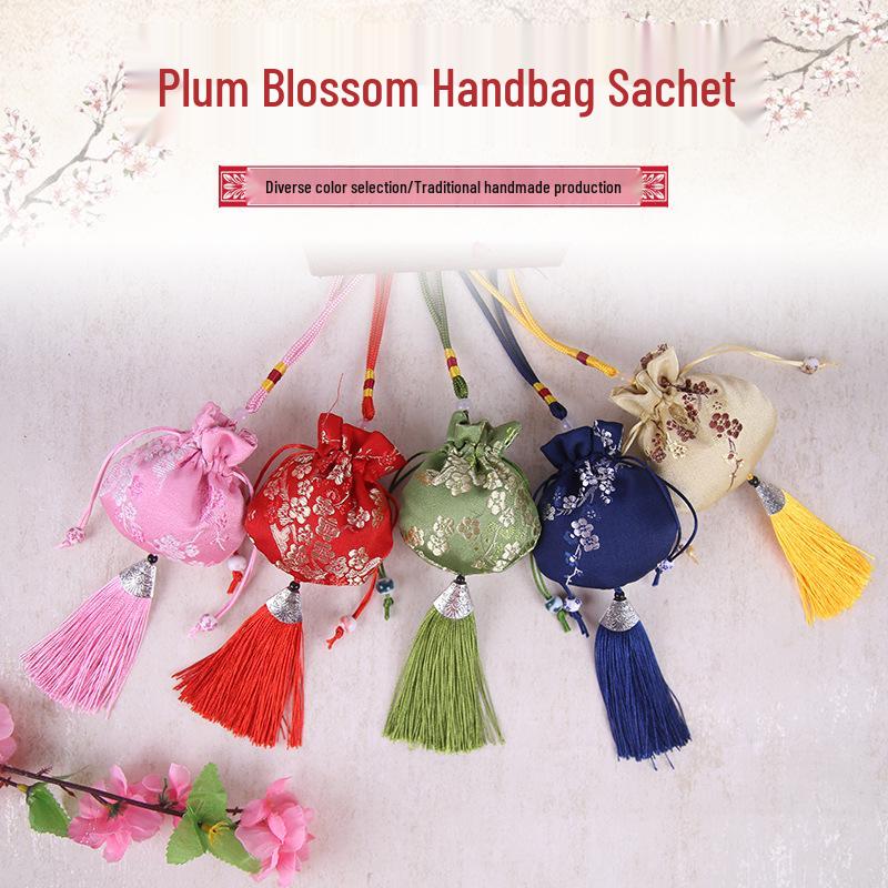 Ancient Style Lavender & Mugwort Sachet - Dragon Boat Festival Mosquito Repellent Pouch