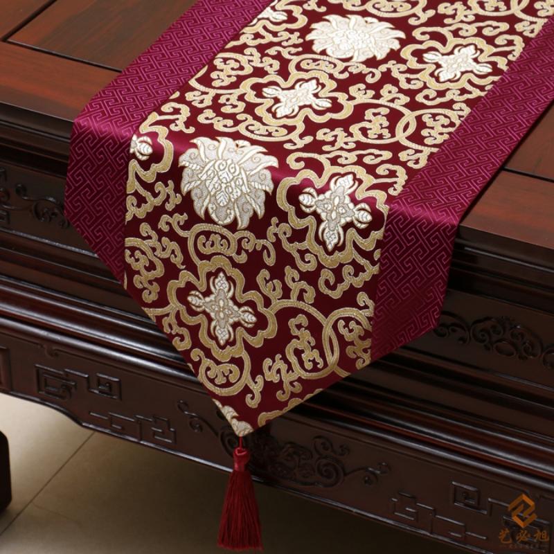 Китайский парчовый ткацкий стол, флаг, модный простой сельский стол, флаг, ткань для чайного стола, ткань для художественного стола, ткань для стола