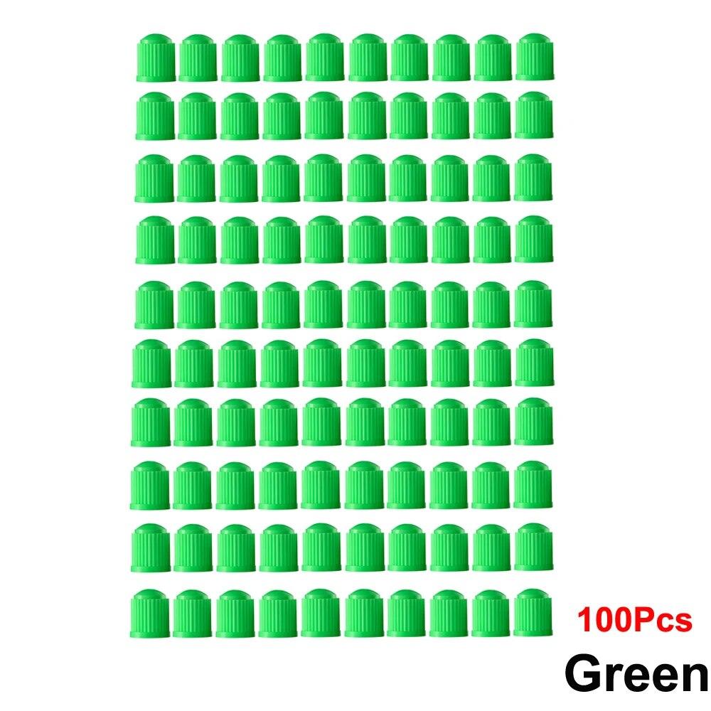 10/25/50/100 шт. колпачки для клапанов шин, пластиковые автомобильные стержни для шин, пылезащитные чехлы, универсальные колпачки для клапанов для автомобилей, мотоциклов, велосипедов, велосипедов