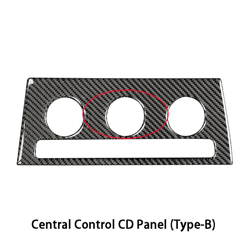 Углеродное волокно, центр управления, воздуховыпускное отверстие, внутренняя отделка, наклейка, украшение, стильные аксессуары для автомобиля Volkswagen Golf 7