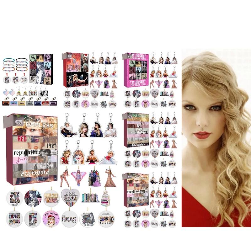 Taylor Christmas Swift Keychain Decoration Acrylic Keyring Accessories Bags