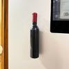 Magnetic Bottle Opener Wine Bottle Shaped Champagne Corkscrew Creative Refrigerator Magnet  Gifts