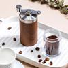 Manual Coffee GrinderS 2C Burr Inside Portable Hand Grinder With Double Bearing Positioning Hand Adjustable