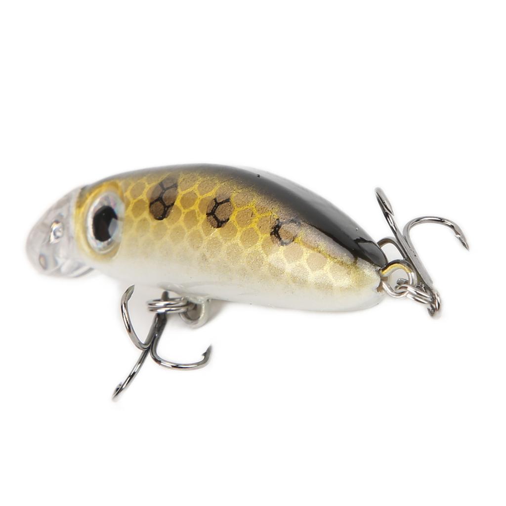 Мини-приманка для рыбалки, мини-приманка для рыбалки, жесткая приманка для окуня, форели, щуки, сома6#