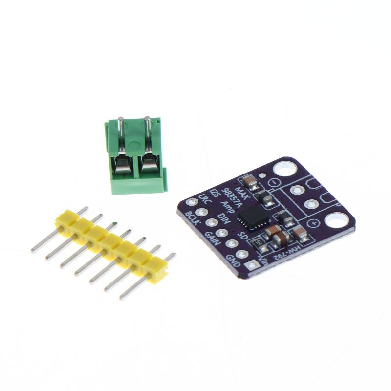1 Set Breakout Interface I2S Dac Decoder High Quality Max98357 Max98357A I2S 3W Class D Amplifier For Audio