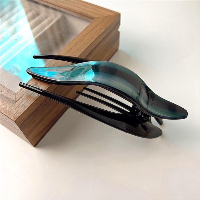 Acetate Material Hair Clip For Women Trendy Duckbill Clip For Various Hairstyles