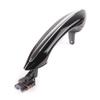 Black White Car Exterior Comfort Access Door Handle For BMW 5 7 Series F01 F02 F06 F10 520d 520i 525d 528i 530d 530i