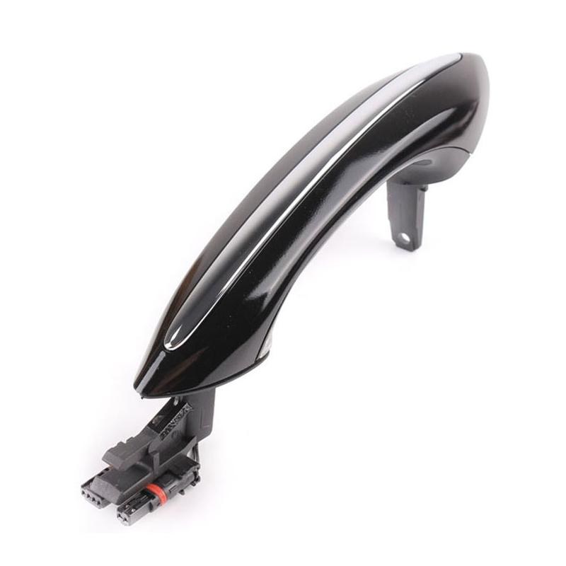 Black White Car Exterior Comfort Access Door Handle For BMW 5 7 Series F01 F02 F06 F10 520d 520i 525d 528i 530d 530i