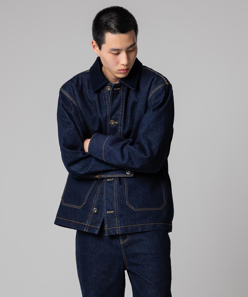 Dickies Рабочая куртка Candiani Denim Индиго-синий