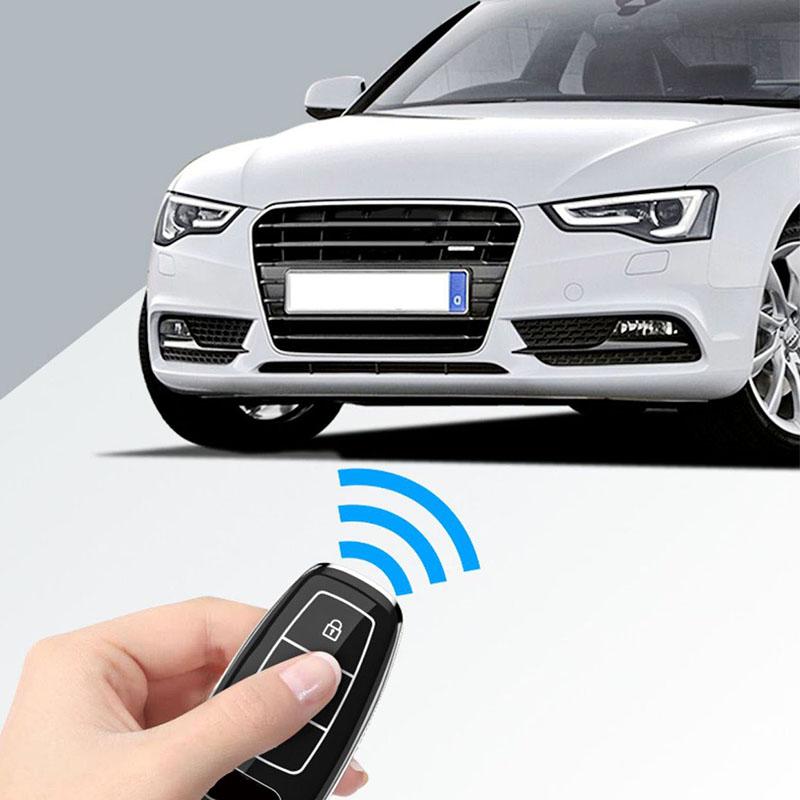Чехол-накладка для ключа-пульта автомобиля из ТПУ с брелоком для A6 A7 A8 E-tron Q5 Q7 Q8 C8 D5, защитный держатель, аксессуары для бесключевого доступа