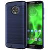 Matte Silicone Case for Moto G6 Shockproof Carbon Fiber Soft Back Phone Cover For Moto G6 Anti-knock Frosted Case