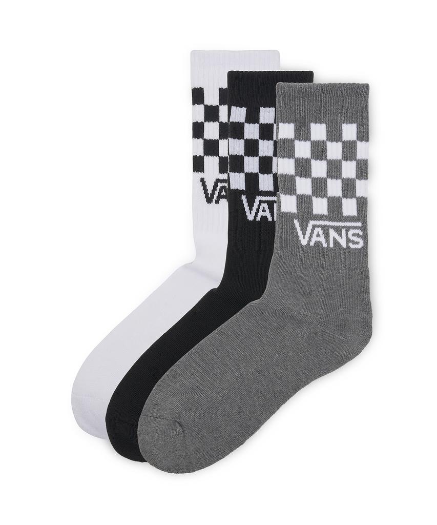 VANS Классические носки с принтом "Клетка" - Черные:Белый / Vn000F0Wy281