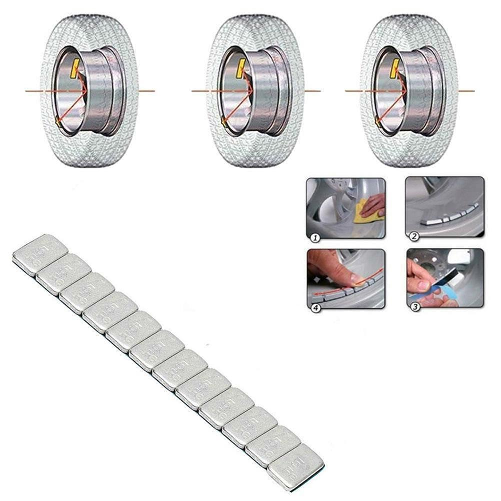 10 ШТ 60 г Грузик для балансировки колес Железо-Колесо-Шина-Балансировщик для автомобилей Мотоциклов