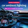 Car Accessories Interior Ambient Light, Cold Light, Universal Car Door Panel Modification, Decorative Light Strip, Ambient Light