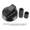4Pcs Replacement Switc Knob Plastic Knob Gas Stove Control Knob General Range Oven Knob Cooker Hob Knob For Benchtop Burner